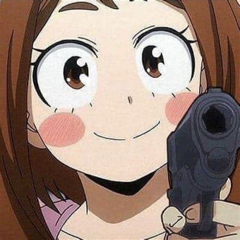 Anime Character With Gun Meme - bmp-name