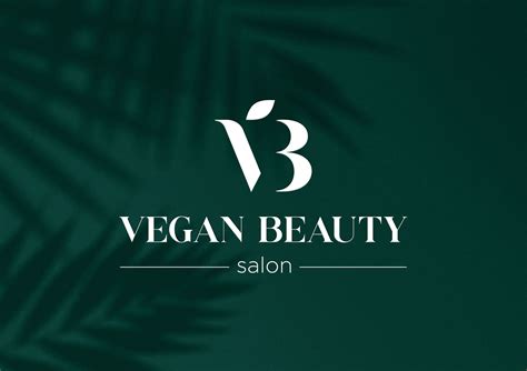 Vegan Beauty Salon identity on Behance