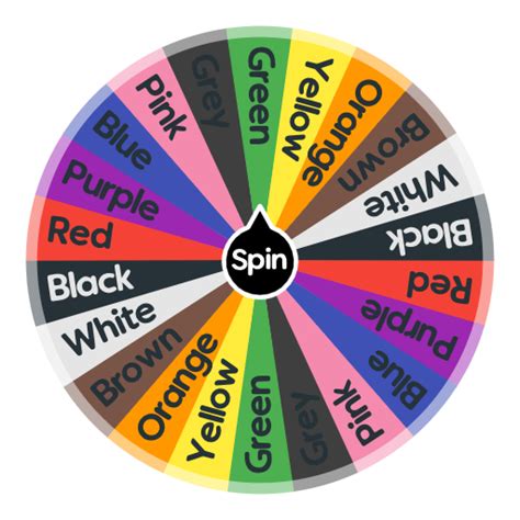 Colors | Spin the Wheel - Random Picker