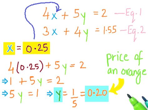 Problems Involving Linear Equations