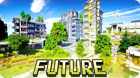 Minecraft futuristic city map - pipeoke