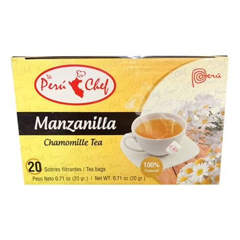 Manzanilla, Camomille Tea