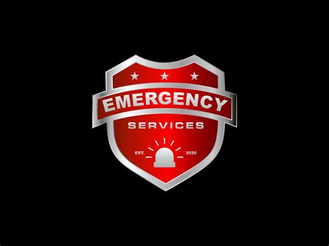 Emergency Services Shield Logo Design Graphic by shikatso · Creative ...