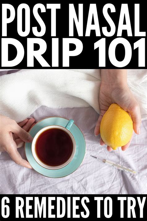 Natural Home Treatments: 6 Post Nasal Drip Remedies That Work in 2020 ...