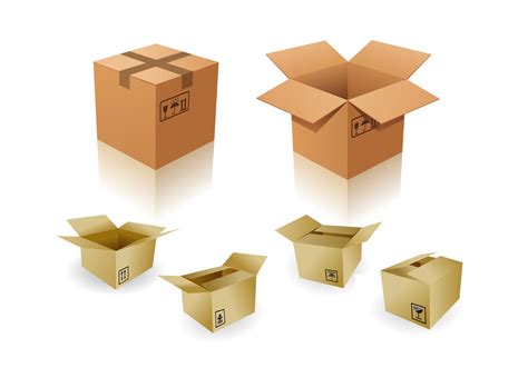 3D Packaging Vector Mockups - Download Free Vector Art, Stock Graphics ...