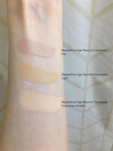 Maybelline Age Rewind Concealer - Ivory (new shade) : r/PaleMUA