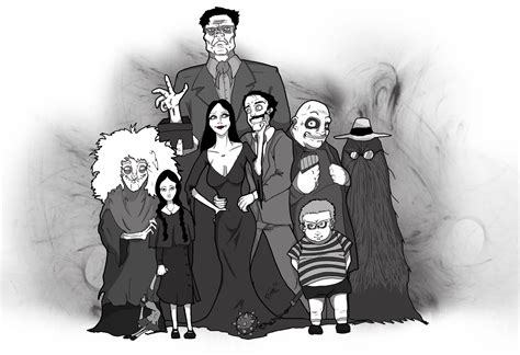 The Addams Family Cartoon