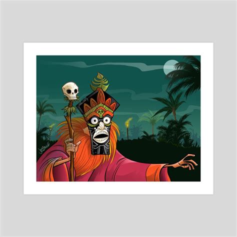 Scooby-Doo: Tiki Witch Doctor , an art print by Joe Boyle - INPRNT