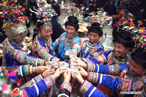 Chinese ethnic minorities celebrate traditional new year festivals - Chinadaily.com.cn