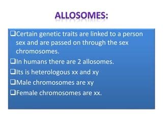 Types of chromosomes and special forms of chromosomes | PPT