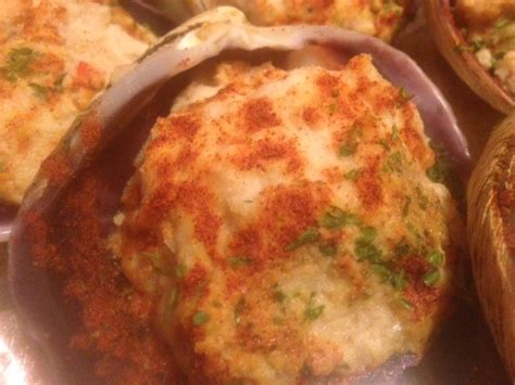 Baked STUFFED CLAMS * Bacon, Parmesan Cheese, HERBS * appetizer or main dish - Cindy's ON-Line ...