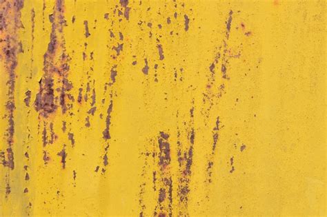 Premium Photo | Abstract yellow metal rust texture background