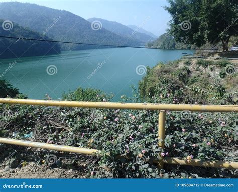 Pokhara lakeside stock photo. Image of depressed, coexist - 109604712