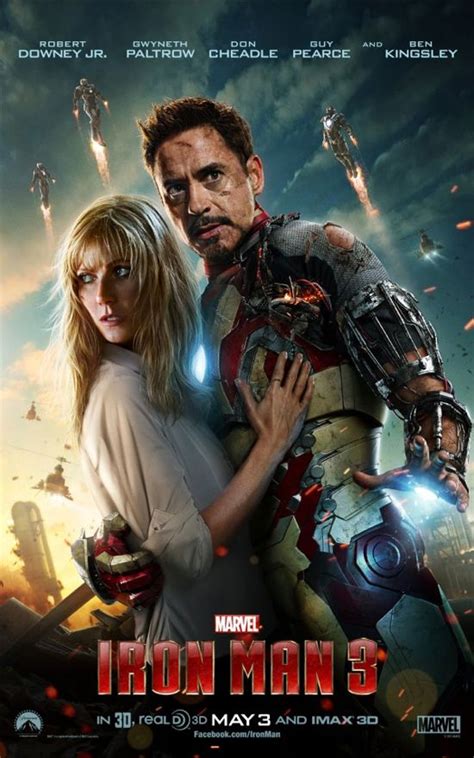 Iron Man 3 Poster With Pepper Potts Officially Released - ComicBook.com