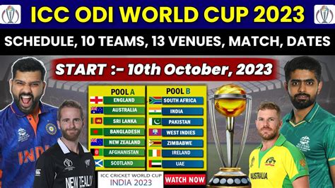 Icc Cricket World Cup Schedule Time Table Teams And Venues | Hot Sex Picture