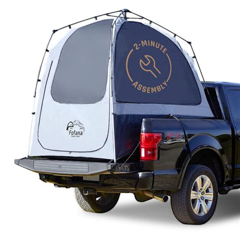 Truck Bed Tent Quick & Easy Automatic Setup - Pickup Truck Tent for Mid & Full Size| Camper ...