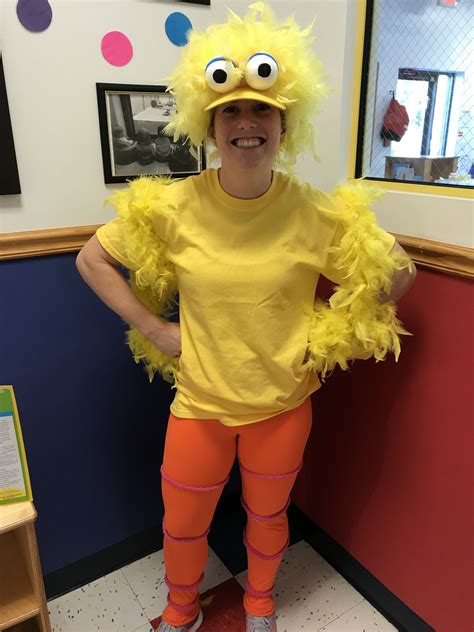 Big bird costume diy – Artofit