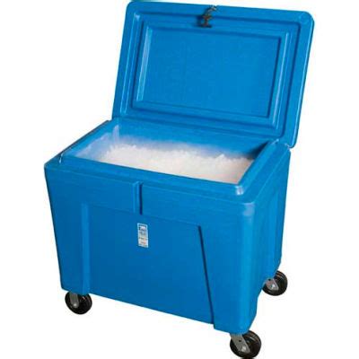 Bins, Totes & Containers | Containers-Bulk | Polar Chest Dry Ice Container with Lid and Casters ...