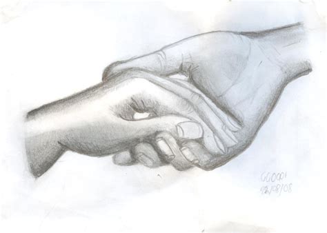 Holding Hands Drawing - Cliparts.co