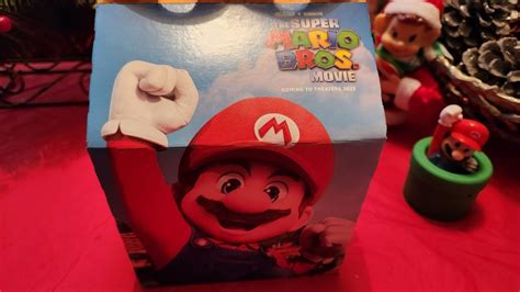 The Super Mario Bros. Movie Happy Meal BOX from McDonald's - YouTube