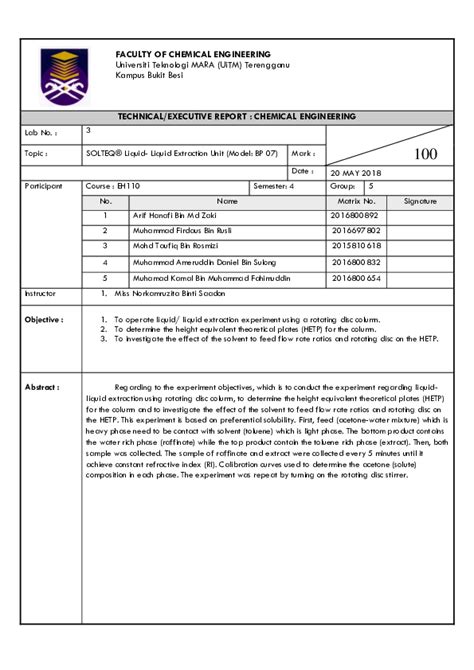 Liquid Liquid Extraction Lab Report Uitm : A flowchart of the extraction procedure you will use ...