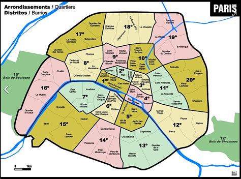 Paris’ Arrondissements vs Paris’ Neighborhoods – Ann Jeanne in Paris