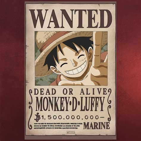 Luffy wanted poster - jordartists