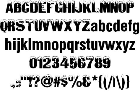 Ice & Snow Font | AARRGGHH! | FontSpace | Lettering fonts, Christmas fonts, Computer font