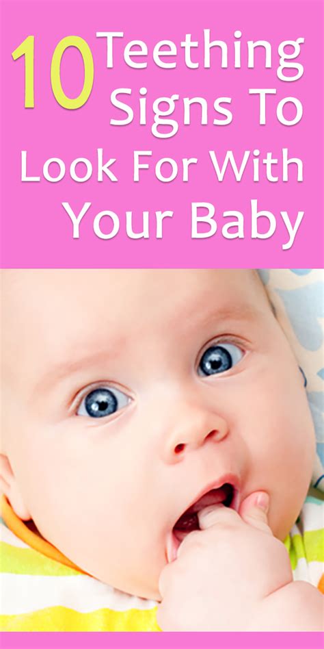 10 Teething Signs To Look Out For With Your Baby. Keep a Close Watch On #4, #3, and #1