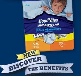 Mom's and Dad's place for saving money!: Free Sample of GoodNights Underwear