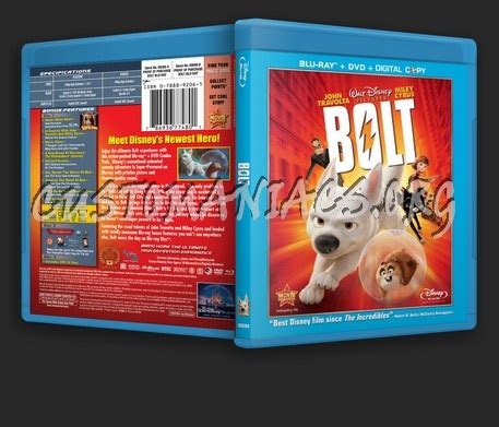 Bolt blu-ray cover - DVD Covers & Labels by Customaniacs, id: 60744 ...