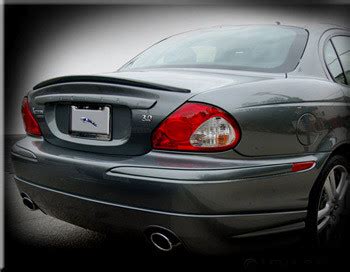 Jaguar X-Type Rear Lip Spoiler - Mina Gallery Inc