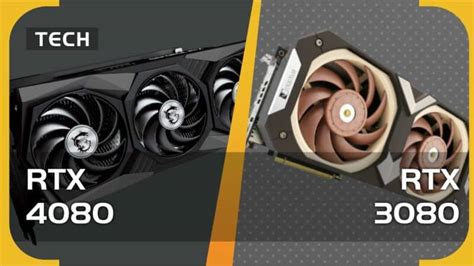 Nvidia GeForce RTX 4080 vs 3080 - specs comparison, gaming performance and more