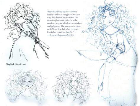 Merida Concept Arts - Brave Photo (33878003) - Fanpop