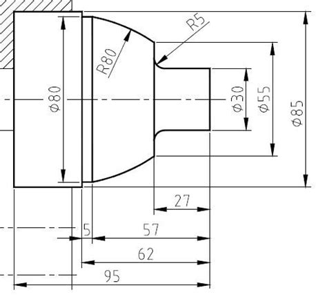 CNC Program Outside Turning with Radius - Helman CNC