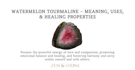 Watermelon Tourmaline - Meaning, Uses, & Healing Properties