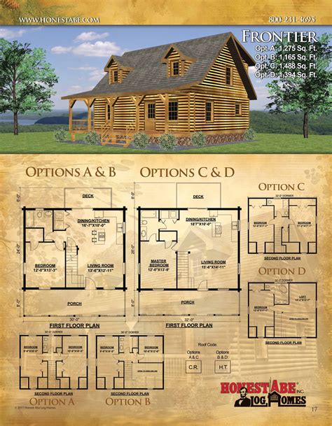 Browse Floor Plans for Our Custom Log Cabin Homes | Cabin floor plans, Free house plans, Log ...