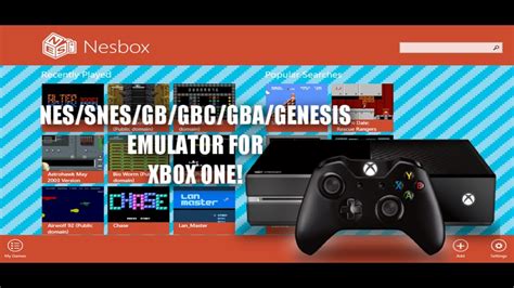 How to use NES emulator on Xbox One!|Using Nesbox - YouTube