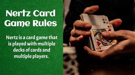 Nertz Card Game Rules And Cards - Learning Board Games