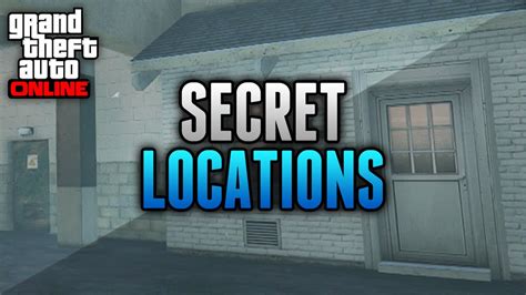 GTA 5 Hidden & Secret Locations Online! - 5 Secret Places on GTA 5 Online (GTA 5 Glitches) - YouTube