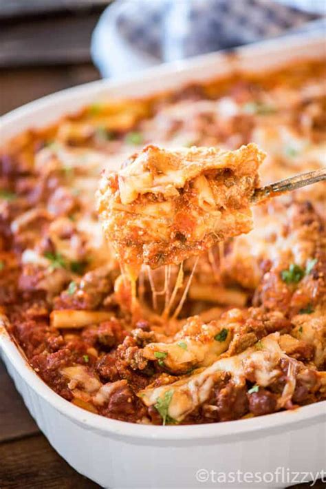 Easy Baked Ziti Casserole - The Best Blog Recipes