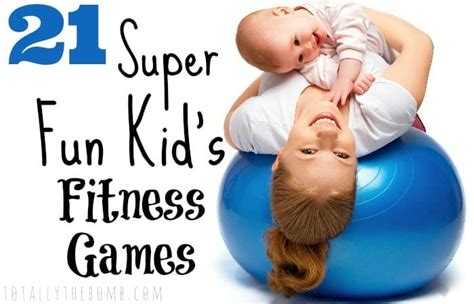 21 Super Fun Kid's Fitness Games