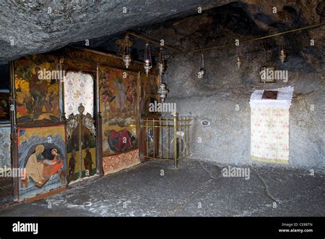 Patmos: Holy Cave of the Apocalypse Stock Photo, Royalty Free Image: 43208501 - Alamy