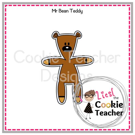 Mr Bean Teddy – The Cookie Teacher