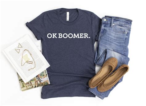 OK Boomer Boomer Shirts Cool Boomer Shirt Unisex Shirts Fun | Etsy