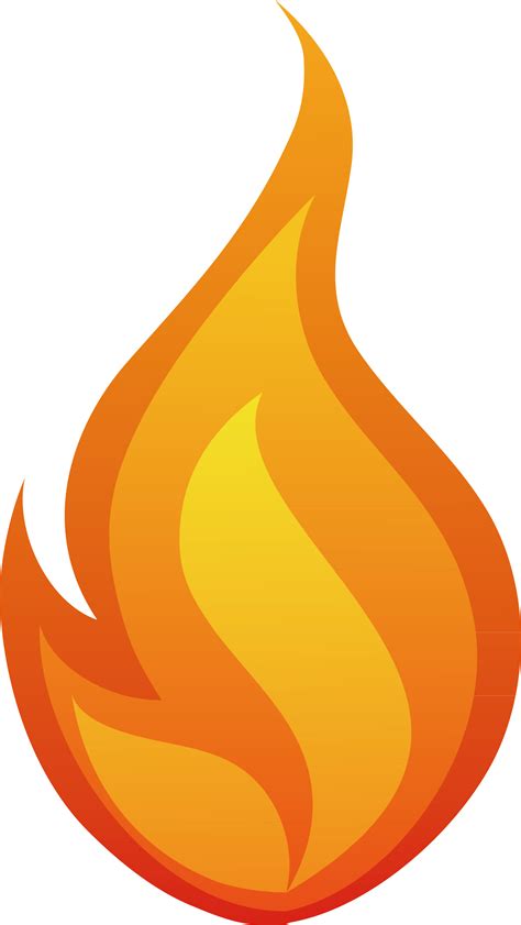 Flame Fire Clip art - Flame hand painted vector png download - 1466*2603 - Free Transparent ...