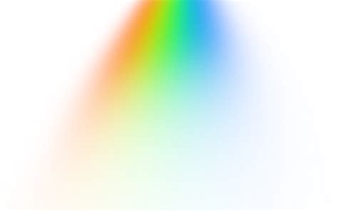 Rainbow color gradient for photo effect lighting overlay 14177158 PNG