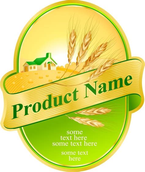 Product Label Design 05 Free Vector Download | FreeImages