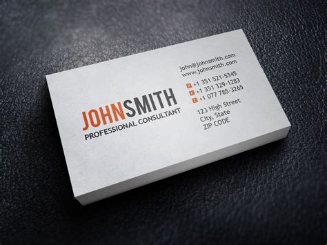 Professional Executive Business Card ~ Business Card Templates on Creative Market