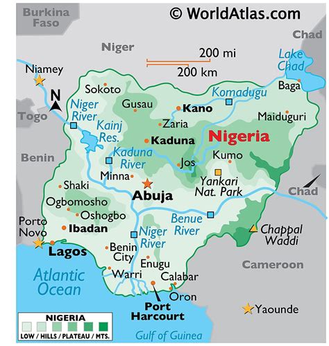 Nigeria Maps & Facts - World Atlas